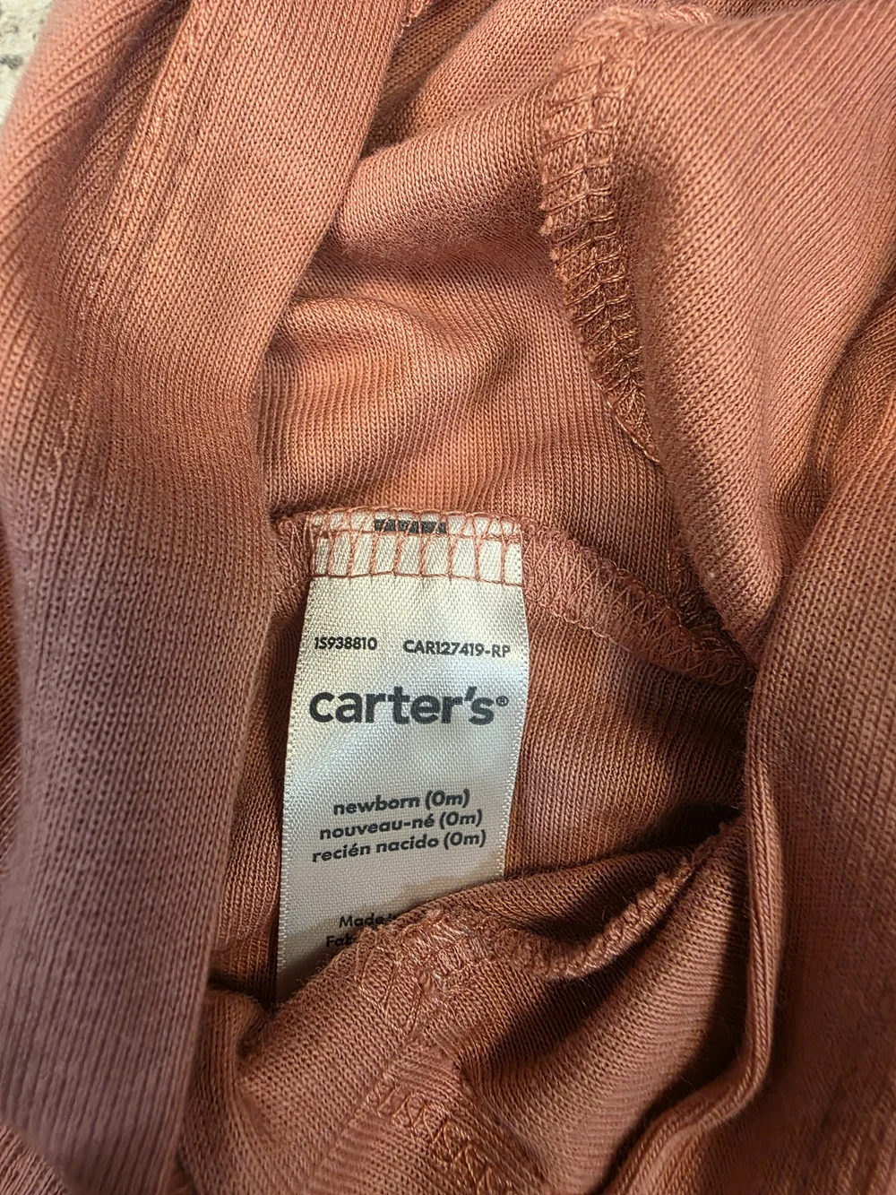 Carter's Hooded Jacket and Hooded Vest in Dusty Rose and Deep Red